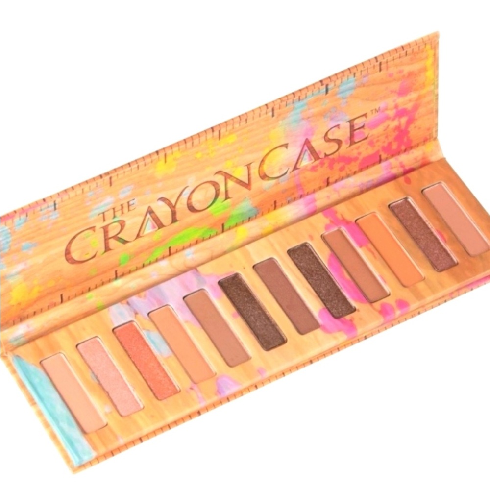 The Crayon Case The Nude Rule Eyeshadow Palette New Sealed